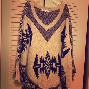 Aztec poncho